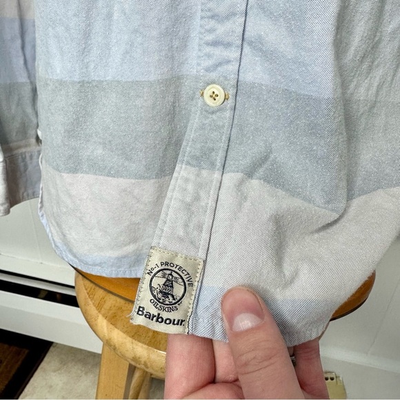 Barbour Mens Tailored Sailor Shirt Button Down - Picture 9 of 12